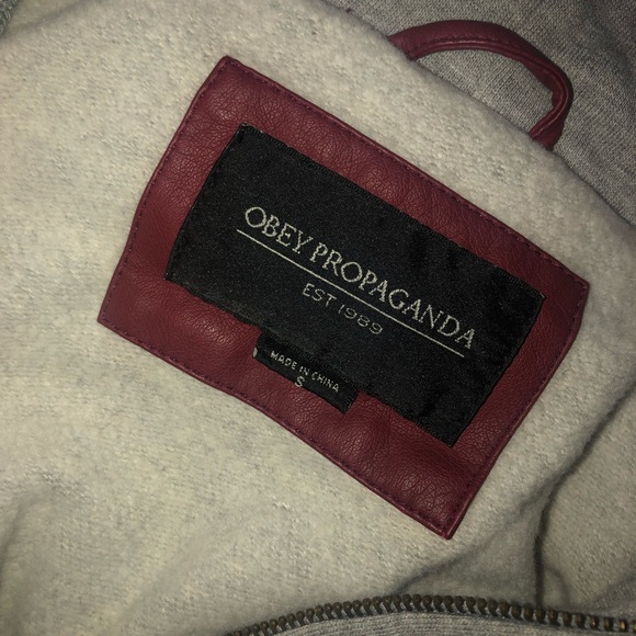 Leather varsity jacket - Picture 4 of 4